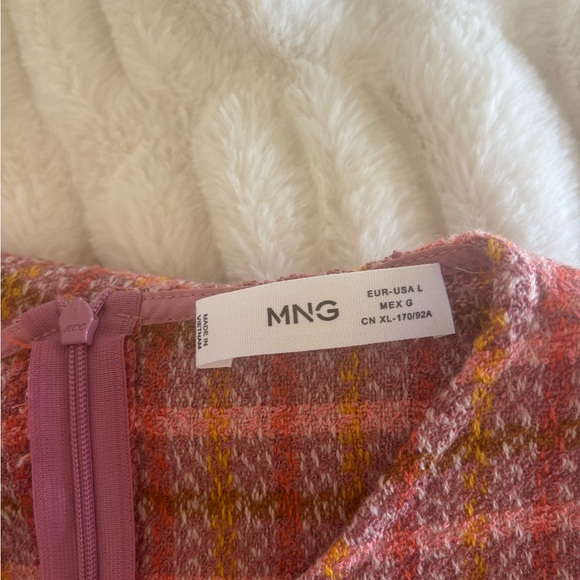 Mango Tweed Pinafore Dress - Picture 2 of 3